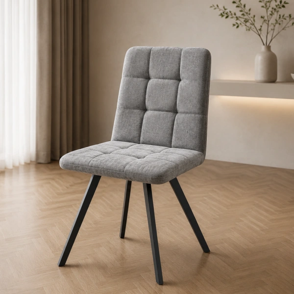 Стул ROMMY GREY BRANDY 22 BK